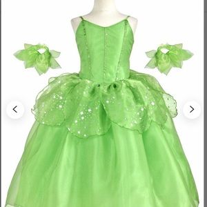 Custom Tinkerbell Girls Costume